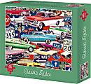 Willow Creek Press 500-Piece Puzzle, Classic Rides