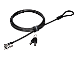 Kensington MicroSaver 2.0 Keyed Laptop Lock - Patented T-bar/Key Lock - Black, Silver - Carbon Steel - For Notebook - TAA Compliant 1 thumbnail image