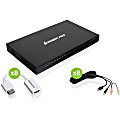 IOGEAR 8-Port USB PS/2 Combo HD DisplayPort KVM Kit - Metal 1 thumbnail image