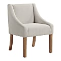 Office Star Monarch Fabric Dining Chair, Cream 1 thumbnail image