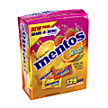 Mentos Fruit Mints Share-A-Bowl Pouch, 1.5 Lb, Pack Of 125