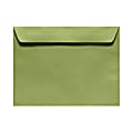 LUX Booklet 6" x 9" Envelopes, Gummed Seal, Avocado Green, Pack Of 50 1 thumbnail image
