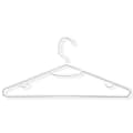 Honey Can Do Plastic Hangers, 7” x 15”, White, Pack Of 15 Hangers 1 thumbnail image