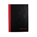 Black n' Red™ Notebook/Journal, 8 1/4" x 5 7/8", 192 Pages (96 Sheets), Black/Red (E66857) 1 thumbnail image
