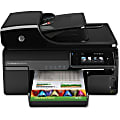 HP Officejet Pro 8500A A910G Inkjet Multifunction Printer - Color - Copier/Fax/Printer/Scanner - 4800 x 1200 dpi Print - Automatic Duplex Print - 400 dpi Optical Scan - 250 sheets Input - Ethernet - Wireless LAN 1 thumbnail image