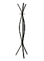 Monarch Specialties 3-Hook Metal Coat Rack, Cappuccino 1 thumbnail image