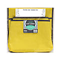 C-Line Canvas Chair Cubbie, 13"H x 13"W x 2"D, Yellow 1 thumbnail image