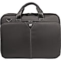 Mobile Edge Premium Nylon Laptop Briefcase - Briefcase - Shoulder Strap , Handle , Trolley Strap - 16" Screen Support - Ballistic Nylon - Black