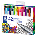 Staedtler Triplus Fineliner Porous Point Pen, 0.3 MM, Assorted Colors