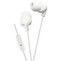 JVC In Ear Headphones HA-FR15 - Stereo - Mini-phone - Wired - 8 Hz - 23 kHz - Earbud - Binaural - In-ear - 3.94 ft Cable - White 1 thumbnail image
