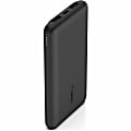 Belkin BoostCharge USB-C Portable Charger 10K Power Bank With 1 USB-C Port and 2 USB-A Ports & Included USB-C To Cable, Black