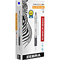 Zebra® Sarasa™ Dry X30 Retractable Gel Pens, Medium Point, 0.7 mm, Blue Barrel, Blue Ink, Pack Of 12 Pens