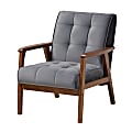 Baxton Studio 9941 Armchair, Gray