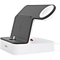 Belkin PowerHouse Charge Dock for Apple Watch + iPhone XS, iPhone XS Max, iPhone XR - Docking - Apple Watch, iPhone - Charging Capability - Lightning - White