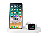 Belkin BOOST UP Wireless Charging Dock - Wireless charging stand + AC power adapter (USB) - white -  - F8J235TTWHT 1 thumbnail image