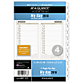 AT-A-GLANCE® Day Runner® Daily Planner Refill, 5 1/2" x 8 1/2", 30% Recycled, White, January to December 2018 (481-125-18) 1 thumbnail image