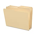 Smead® 1/2-Cut Manila File Folders, Letter Size, Box Of 100