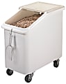 Cambro Slant-Top Ingredient Bin, 27 Gallons, 28"H x 16-1/2"W x 29-1/2"D, White