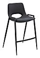 Zuo Desi Counter-Height Stools, Black, Set Of 2 Stools 1 thumbnail image