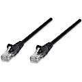 Intellinet Network Patch Cable, Cat5e, 1.5m, Black, CCA, U/UTP, PVC, RJ45, Gold Plated Contacts, Snagless, Booted, Lifetime Warranty, Polybag 1 thumbnail image