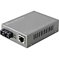 LevelOne FVS-3120 Web Smart 10/100 Based TX to 100LX SMF SC Media Converter