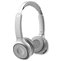 Cisco Headset 730 - Stereo - Mini-phone (3.5mm), USB - Wired/Wireless - Bluetooth - 213.3 ft - 32 Ohm - 20 Hz - 20 kHz - Over-the-head - Binaural - Circumaural - Noise Canceling - Platinum