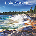 2025 BrownTrout Lake Superior Monthly Plastic-Free Square Wall Calendar, 12" x 12", America Regional, January to December 2025, 9781975475055 1 thumbnail image