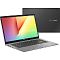 Asus VivoBook S14 Laptop, 14" Screen, Intel® Core™ i5, 8GB Memory, 512GB Solid State Drive, Indie Black, Light Gray, Windows® 10 Home