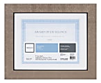Realspace™ Corbell 2-Tone Frame, 11" x 14" With Mat, Silver 1 thumbnail image