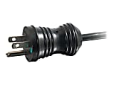 C2G 6ft Hospital Grade Coiled Power Cord - 18 AWG - NEMA 5-15P to IEC320C13 - TAA Compliant - Black - 48065 1 thumbnail image
