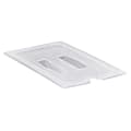 Cambro Translucent 1/3 Food Pan Lids With Notched Handles, Pack Of 6 Lids 1 thumbnail image