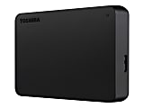 Toshiba CANVIO Basics Portable Hard Drive, 4TB, Matte Black 1 thumbnail image