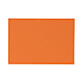 LUX Flat Cards, A1, 3 1/2" x 4 7/8", Mandarin Orange, Pack Of 250