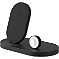 Belkin BOOST↑UP Wireless Charging Dock for iPhone + Apple Watch + USB-A port - Wireless - iPhone, Tablet, iPad, Apple Watch, AirPod, Smartphone, Power Bank - Qi - Charging Capability - 1 x USB - Black 1 thumbnail image