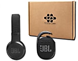 Custom JBL First Class Experience Speaker And Headphones Set, 13” x 10”, Black