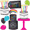 Schoolgirl Style Birthday Bulletin Board Set, Stars, Pre-K to Grade 5 1 thumbnail image