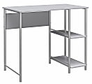 Ameriwood™ Home Garrett Metal 36"W Student Desk, Gray