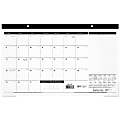 AT-A-GLANCE 2023 RY Compact Desk Pad, Small, 17 3/4" x 11"