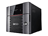 Buffalo TeraStation 3220DN Desktop 8 TB NAS Hard Drives Included - Annapurna Labs Alpine AL-214 1.40 GHz - 2 x HDD Supported - 2 x HDD Installed - 8 TB Installed HDD Capacity - 1 GB RAM DDR3 SDRAM - Serial ATA/600 Controller