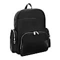 McKlein N-Series Cumberland Nano Tech Backpack With 17" Laptop Pocket, Black