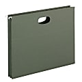 Smead® 1 3/4" Expansion Hanging Pockets, Letter Size, Green, Box Of 25 1 thumbnail image