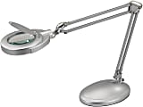 Victory Light Magnifier Task Lamp, 48"H, Silver 1 thumbnail image