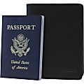 Mobile Edge I.D. Sentry Passport Wallet - Leather - Black