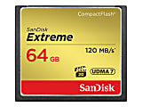 SanDisk Extreme - Flash memory card - 64 GB - 400x - CompactFlash