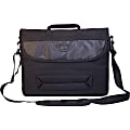 Mobile Edge 17.3" Canvas ECO Messenger Bag - Black 1 thumbnail image