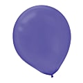 Amscan Latex Balloons, 12", Purple, 72 Balloons Per Pack, Set Of 2 Packs