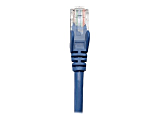 Intellinet Network Patch Cable, Cat5e, 2m, Blue, CCA, U/UTP, PVC, RJ45, Gold Plated Contacts, Snagless, Booted, Lifetime Warranty, Polybag - 318983 1 thumbnail image