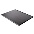 Deflecto Ergonomic Sit-Stand® Chair Mat For All Pile and Hard Floors, 46" x 60", Black