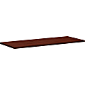 HON Motivate Tabletop - 1.1" Top, 60" x 24" - Mahogany Table Top - Durable - For Office