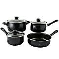 Gibson Home Casselman 7-Piece Cookware Set, Black 1 thumbnail image